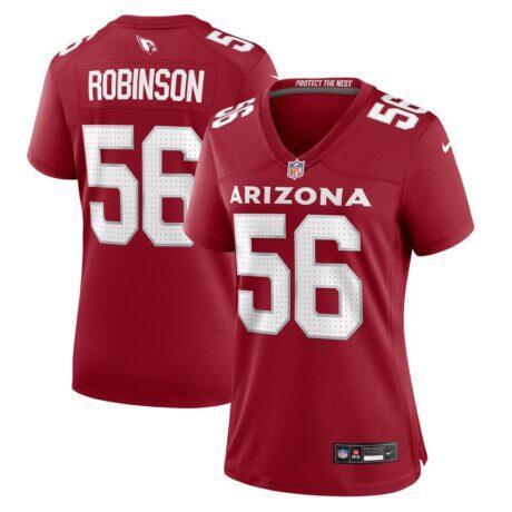 Darius Robinson Arizona Cardinals Nike Women's Game Jersey - - Front View