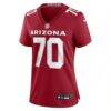 Paris Johnson Jr. Arizona Cardinals Nike Women's Game Jersey - - Side View