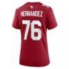 Will Hernandez Arizona Cardinals Nike Women's Game Jersey - - Detail View