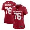 Will Hernandez Arizona Cardinals Nike Women's Game Jersey - - Front View