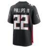Clark Phillips III Atlanta Falcons Nike Team Game Jersey - Black - Detail View