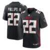 Clark Phillips III Atlanta Falcons Nike Team Game Jersey - Black - Front View