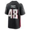 Bralen Trice Atlanta Falcons Nike Team Game Jersey - Black - Detail View