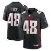 Bralen Trice Atlanta Falcons Nike Team Game Jersey - Black - Front View
