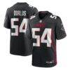 Brandon Dorlus Atlanta Falcons Nike Team Game Jersey - Black - Front View
