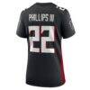 Clark Phillips III Atlanta Falcons Nike Women's Game Jersey - Black - Detail View