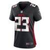 DeMarcco Hellams Atlanta Falcons Nike Women's Game Jersey - Black - Side View