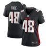Bralen Trice Atlanta Falcons Nike Women's Game Jersey - Black - Front View