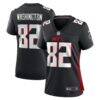 Casey Washington Atlanta Falcons Nike Women's Game Jersey - Black - Front View