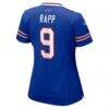 Taylor Rapp Buffalo Bills Nike Women's Game Jersey - - Detail View