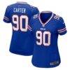 DeWayne Carter Buffalo Bills Nike Women's Game Jersey - - Front View