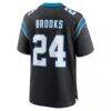 Jonathon Brooks Carolina Panthers Nike Game Jersey - Black - Detail View