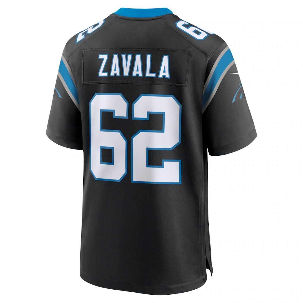 Chandler Zavala Carolina Panthers Nike  Game Jersey