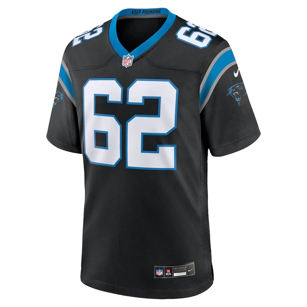 Chandler Zavala Carolina Panthers Nike  Game Jersey