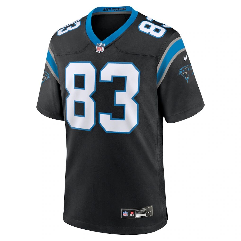 David Moore Carolina Panthers Nike  Game Jersey