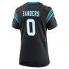 Ja'Tavion Sanders Carolina Panthers Nike Women's Game Jersey - Black - Detail View