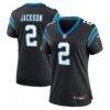 Mike Jackson Carolina Panthers Nike Women's Game Jersey - Black - Front View