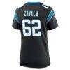 Chandler Zavala Carolina Panthers Nike Women's Game Jersey - Black - Detail View