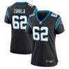 Chandler Zavala Carolina Panthers Nike Women's Game Jersey - Black - Front View