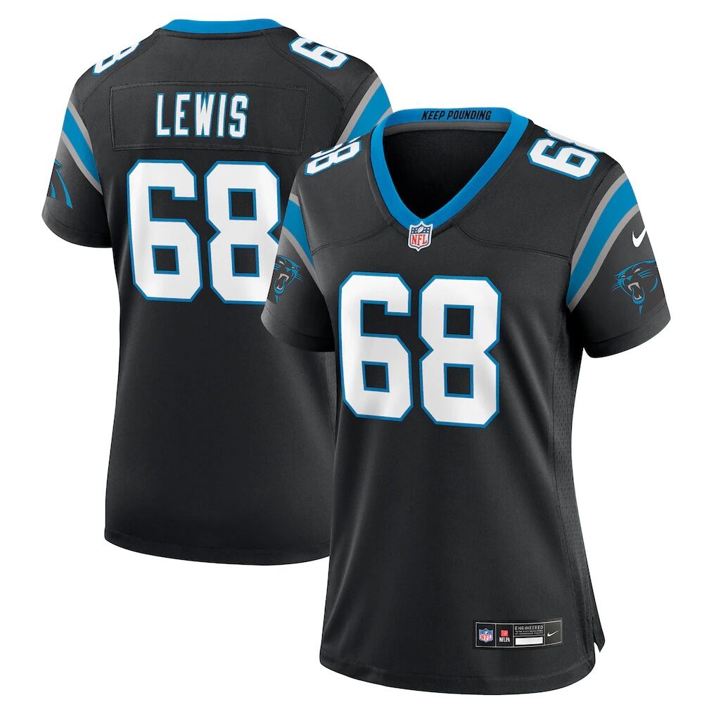 Damien Lewis Carolina Panthers Nike Women's  Game Jersey