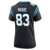 David Moore Carolina Panthers Nike Women's Game Jersey - Black - Detail View