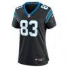 David Moore Carolina Panthers Nike Women's Game Jersey - Black - Side View