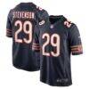 Tyrique Stevenson Chicago Bears Nike Game Jersey - Navy - Front View