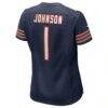 Jaylon Johnson Chicago Bears Nike Women's Game Jersey - Navy - Detail View
