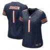 Jaylon Johnson Chicago Bears Nike Women's Game Jersey - Navy - Front View