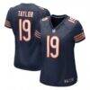 Tory Taylor Chicago Bears Nike Women's Game Jersey - Navy - Front View