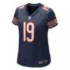 Tory Taylor Chicago Bears Nike Women's Game Jersey - Navy - Side View