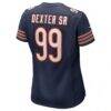 Gervon Dexter Sr. Chicago Bears Nike Women's Game Jersey - Navy - Detail View