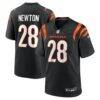 Josh Newton Cincinnati Bengals Nike Game Jersey - Black - Front View