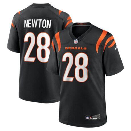Josh Newton Cincinnati Bengals Nike Game Jersey - Black - Front View