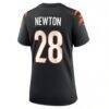 Josh Newton Cincinnati Bengals Nike Women's Game Jersey - Black - Detail View