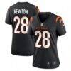 Josh Newton Cincinnati Bengals Nike Women's Game Jersey - Black - Front View