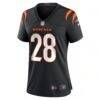 Josh Newton Cincinnati Bengals Nike Women's Game Jersey - Black - Side View