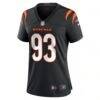 McKinnley Jackson Cincinnati Bengals Nike Women's Game Jersey - Black - Side View