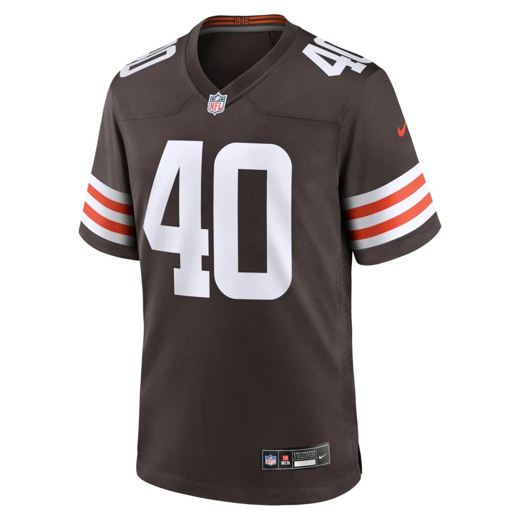 Nathaniel Watson Cleveland Browns Nike Team Game Jersey