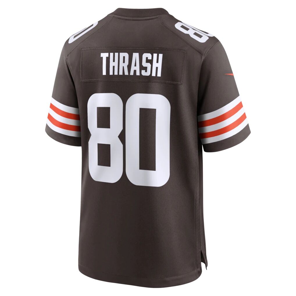 Jamari Thrash Cleveland Browns Nike Team Game Jersey