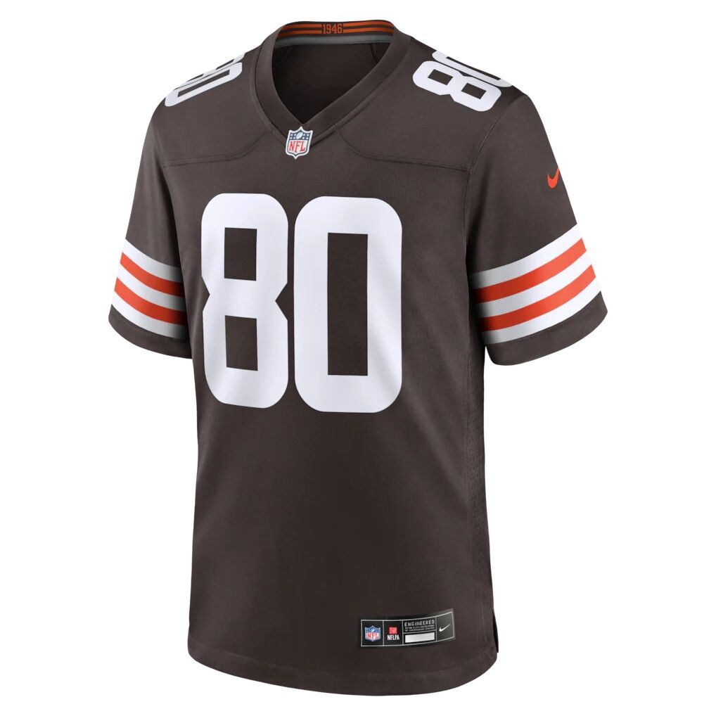 Jamari Thrash Cleveland Browns Nike Team Game Jersey