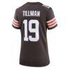 Cedric Tillman Cleveland Browns Nike Women's Game Jersey - Brown - Detail View
