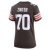 Zak Zinter Cleveland Browns Nike Women's Game Jersey - Brown - Detail View