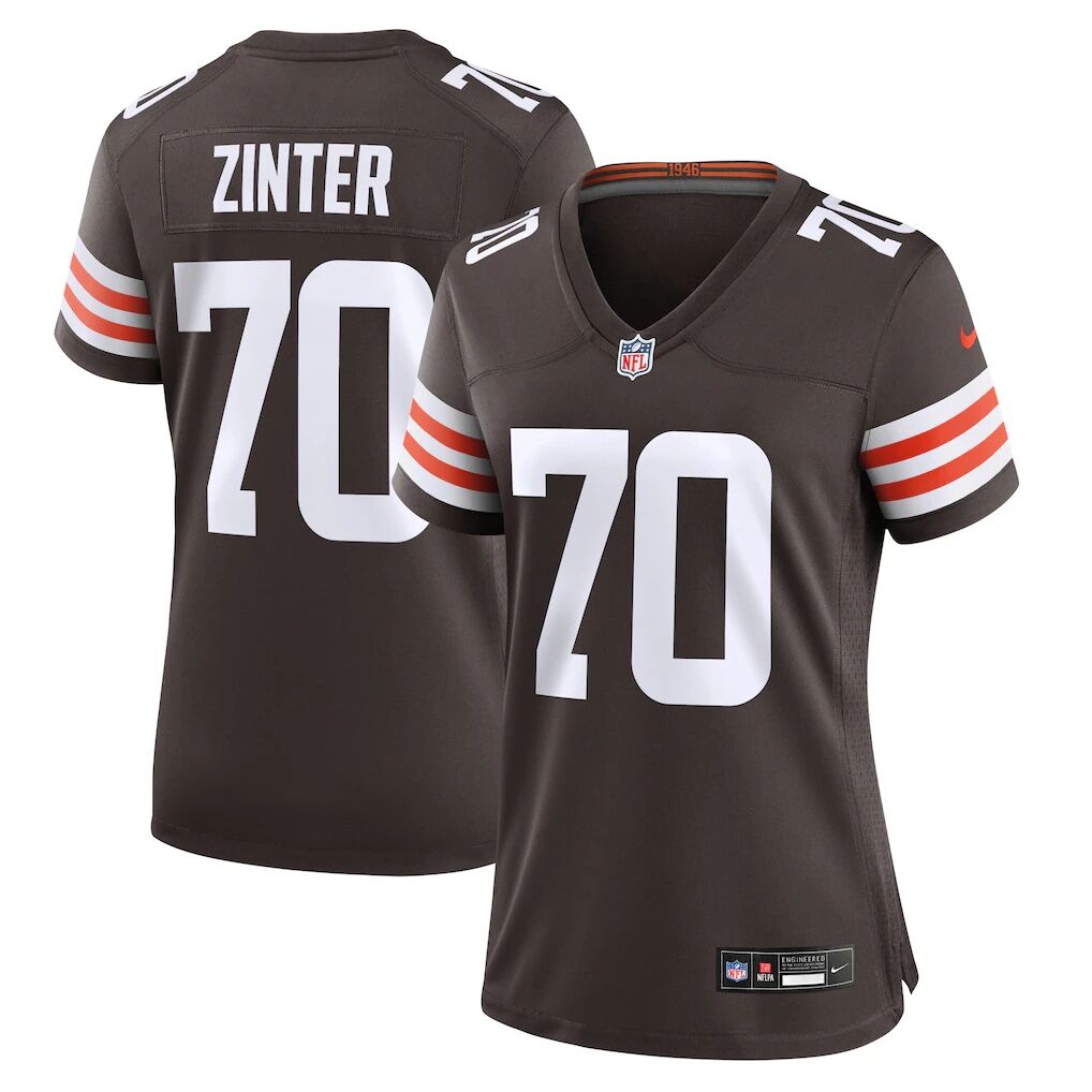 Zak Zinter Cleveland Browns Nike Women's  Game Jersey