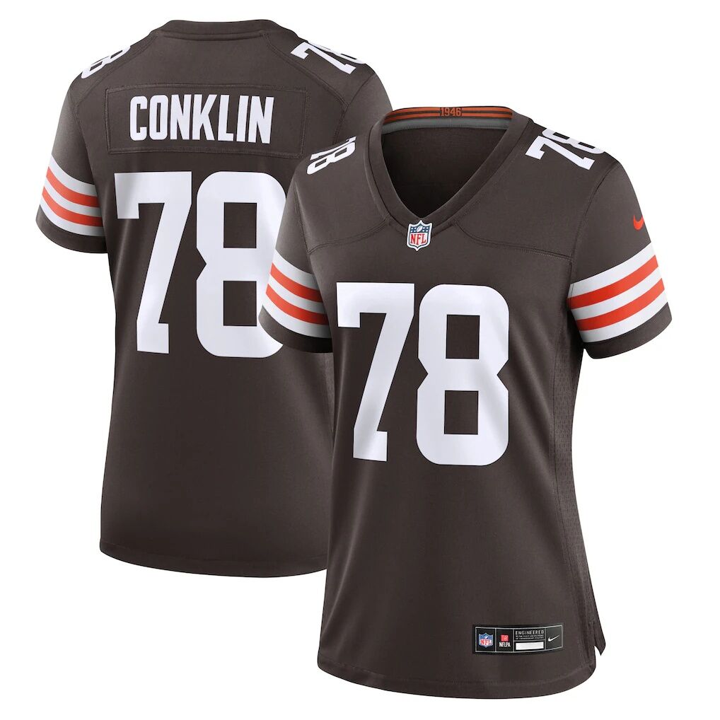 Jack Conklin Cleveland Browns Nike Women's  Game Jersey