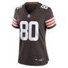Jamari Thrash Cleveland Browns Nike Women's Game Jersey - Brown - Side View