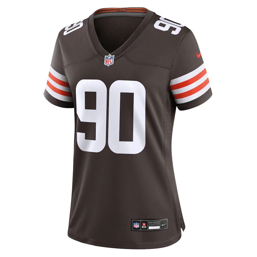 Maurice Hurst II Cleveland Browns Nike Women's  Game Jersey