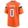 Jonathon Cooper Denver Broncos Nike Team Game Jersey - Orange - Detail View