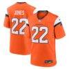 Brandon Jones Denver Broncos Nike Team Game Jersey - Orange - Front View