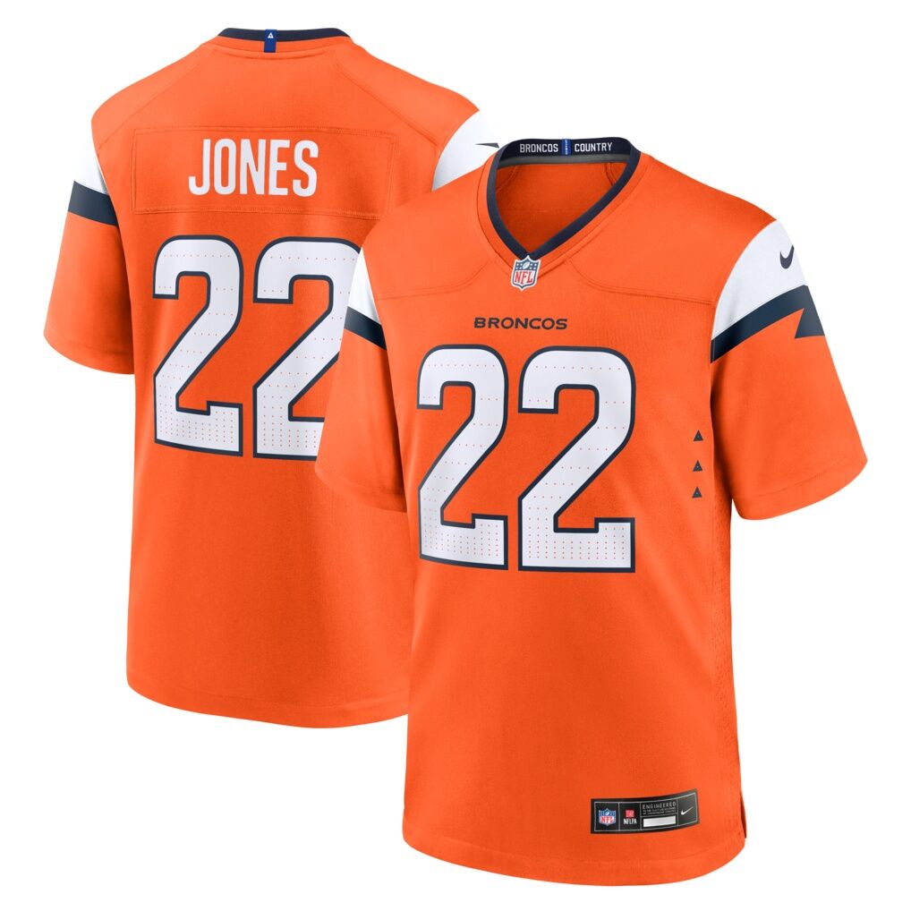Brandon Jones Denver Broncos Nike Team Game Jersey